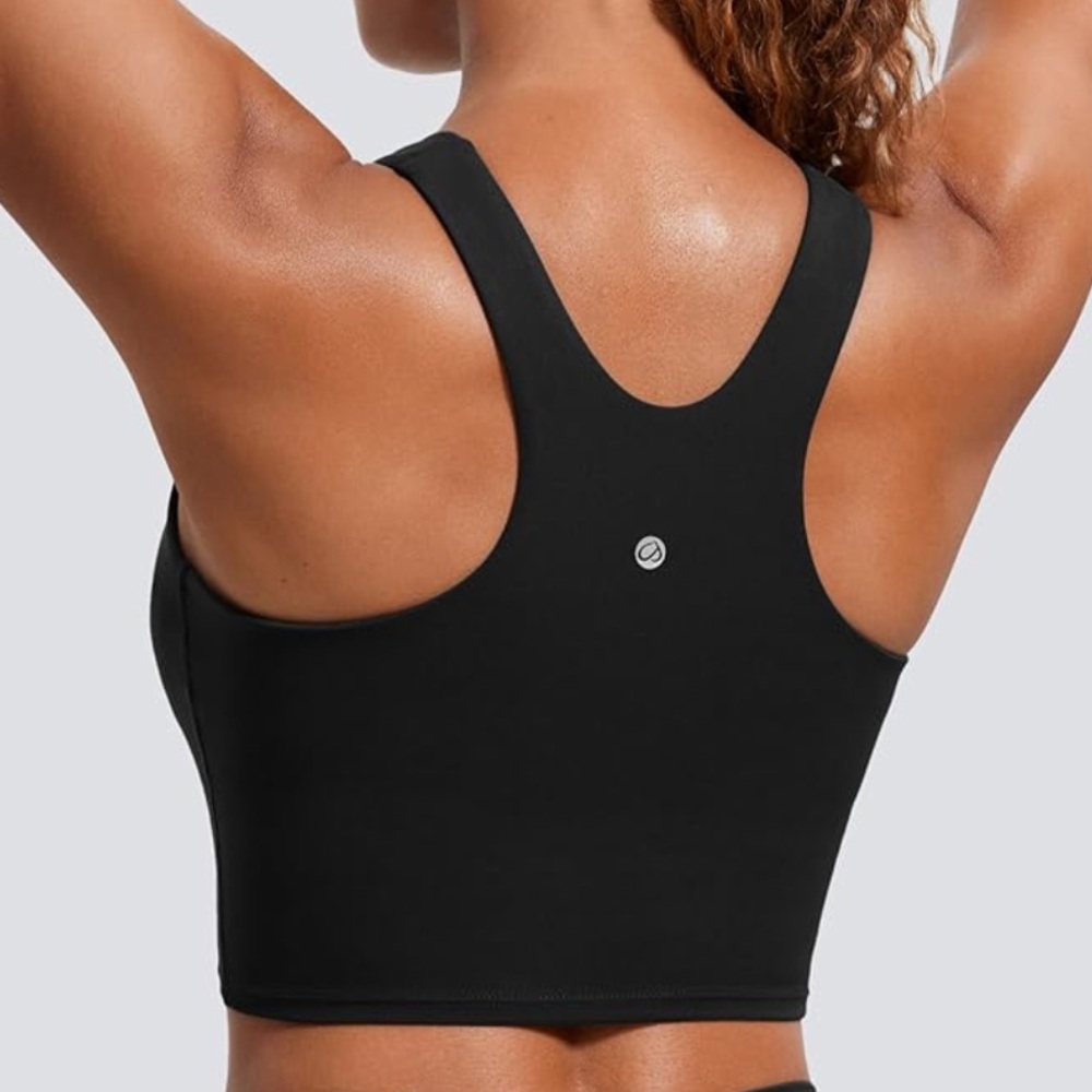 CRZ YOGA Butterluxe Racerback Longline Sports Bras